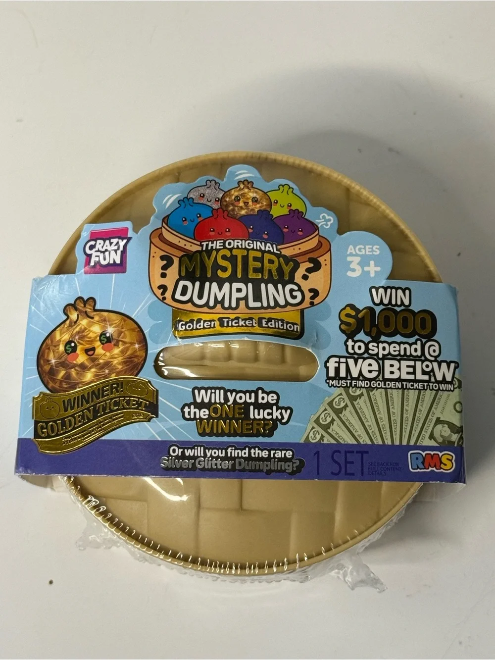 New! Mystery Golden Ticket Dumpling Five Below! RMS